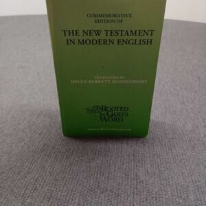 New Testament Modern English Helen Barrett Montgomery American Baptist Book